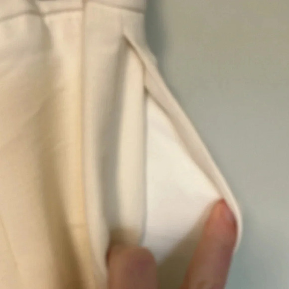 Yigal Azrouel off white  ivory wide pants - Picture 5 of 8